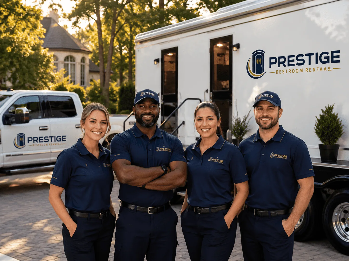 Trusted Luxury Portable Restrooms company in Weott, CA